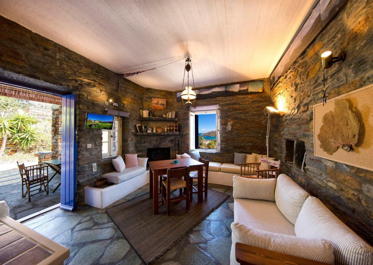 Otziás Stone House With A Magical View 빌라 외부 사진